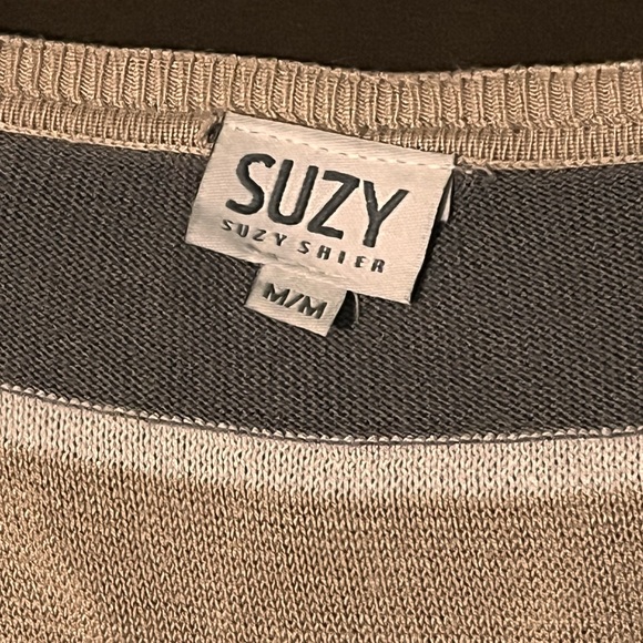 M/M Suzy Shier striped dressy tank - Picture 2 of 3